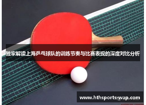 独家解读上海乒乓球队的训练节奏与比赛表现的深度对比分析